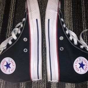Converse All Star Black Sneakers Heel